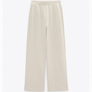 Zara full length cotton pants